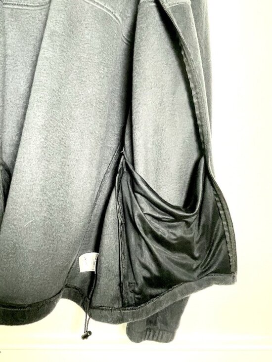 Columbia Men's XL Steens Mountain Full Zip Fleece Jacket Charcoal / Black - Picture 7 of 14